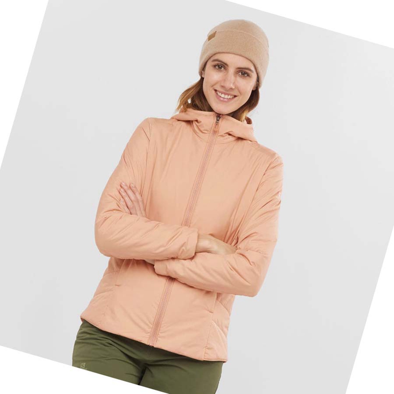 Salomon OUTRACK INSULATED Jassen Dames Roze | 13602-MPEW