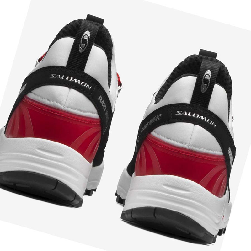 Salomon RAID WIND Sneakers Dames Wit Zwart | 72608-QHIA