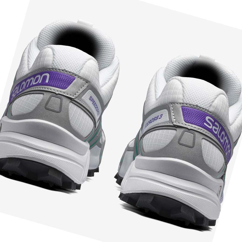 Salomon SPEEDCROSS 3 Sneakers Dames Wit | 91704-HEIV