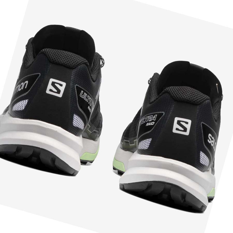 Salomon ULTRA RAID Sneakers Heren Zwart Mintgroen | 97258-RZTW