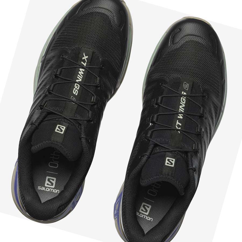 Salomon XT-WINGS 2 Sneakers Dames Zwart Blauw | 02648-KOSH